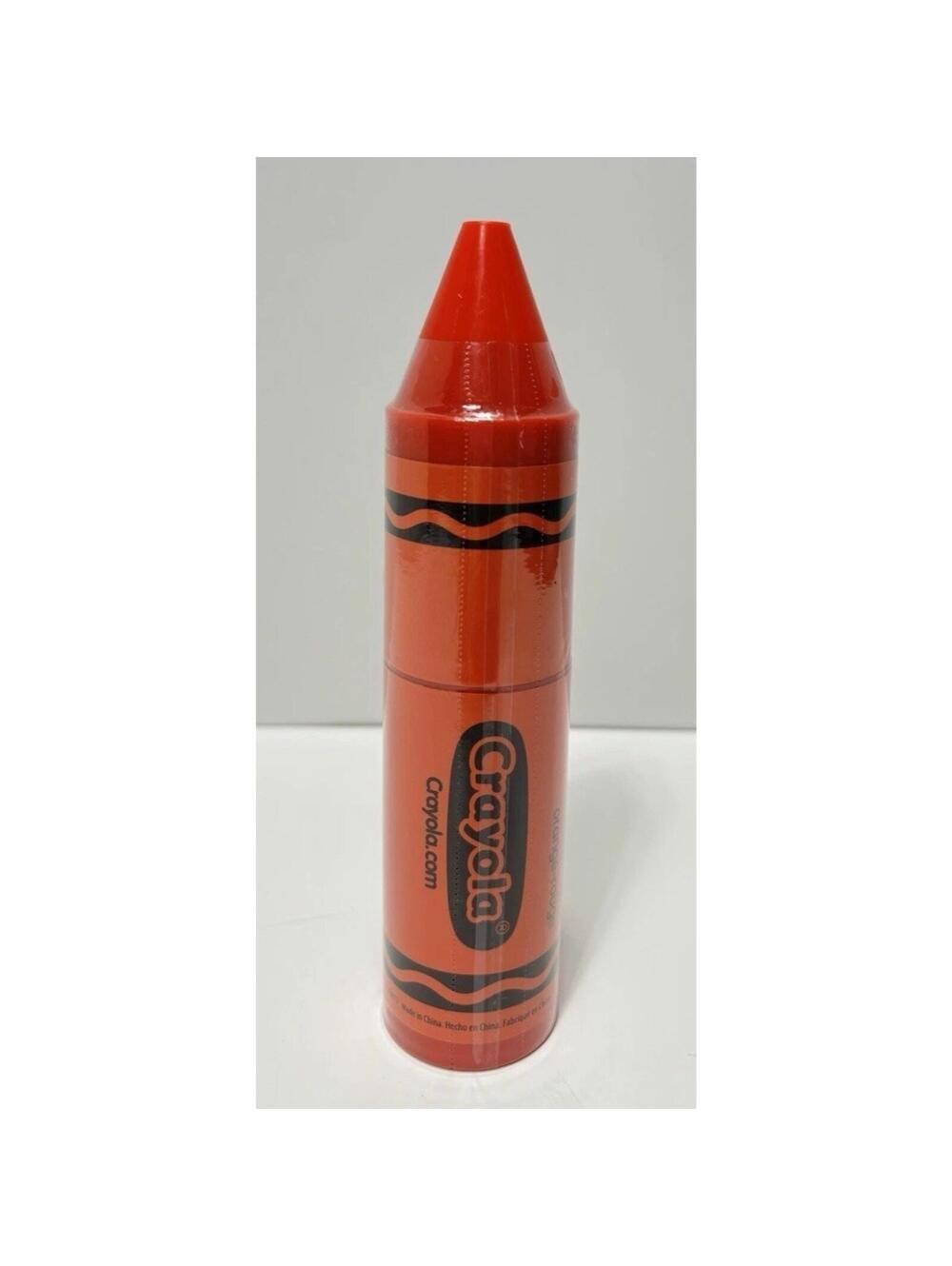 Crayola Crayon Wendy’s Kids Meal Toy Red Orange Large Collectible Sealed